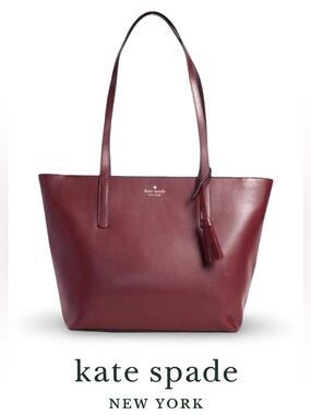 COA - Kate Spade New York Emilia Large Tote - Cherrywood